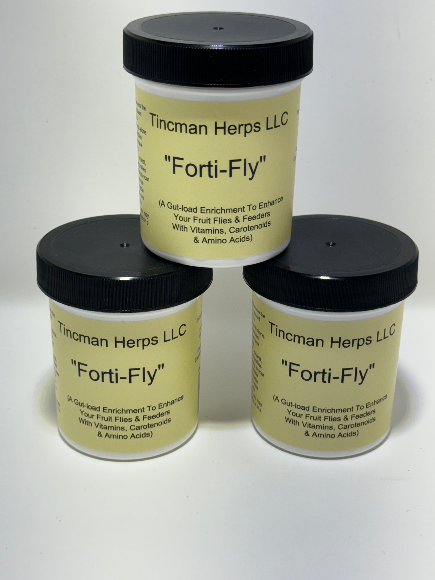 Tincman Herps Forti-Fly (An Innovative New Gut Load/Media Enrichment) 4 oz