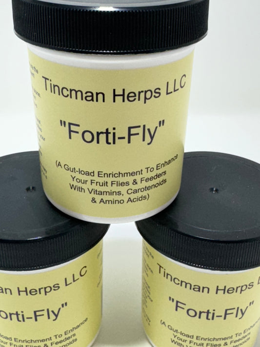 Tincman Herps Forti-Fly (An Innovative New Gut Load/Media Enrichment) 4 oz
