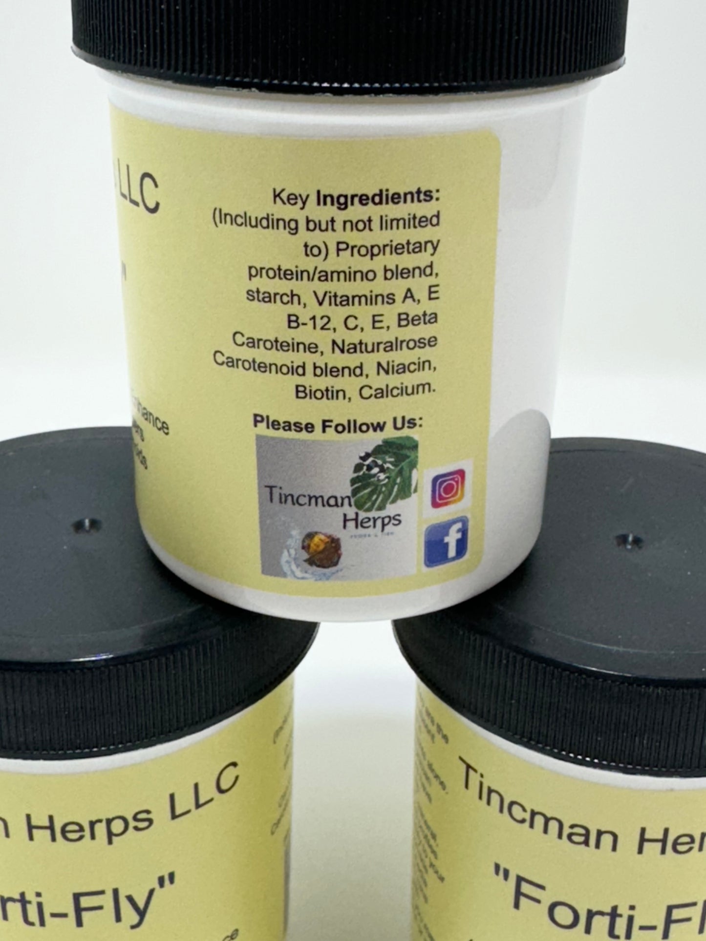 Tincman Herps Forti-Fly (An Innovative New Gut Load/Media Enrichment) 4 oz