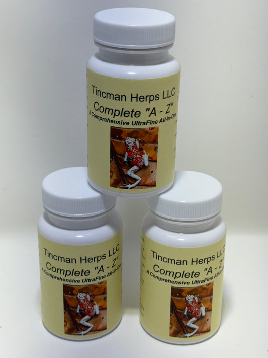 Tincman Herps Complete A - Z (An Ultrafine All-In-One Supplement, 90 grams)