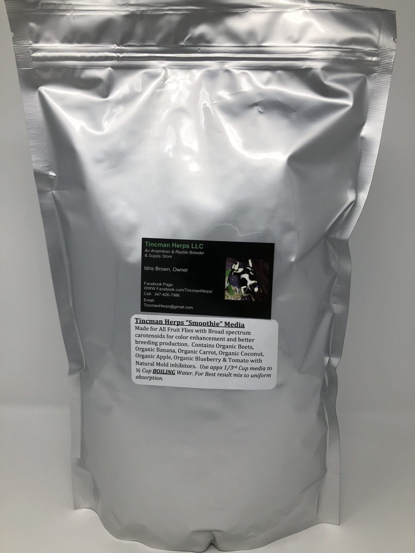 Tincman Herps Handmade Smoothie Media (100 Serving)