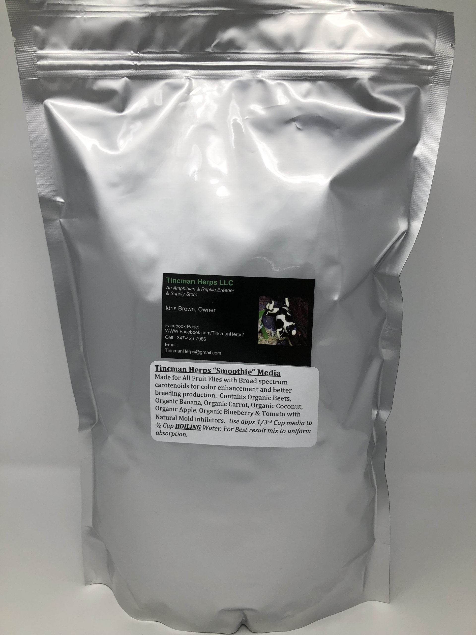 Tincman Herps Handmade Smoothie Media (100 Serving)