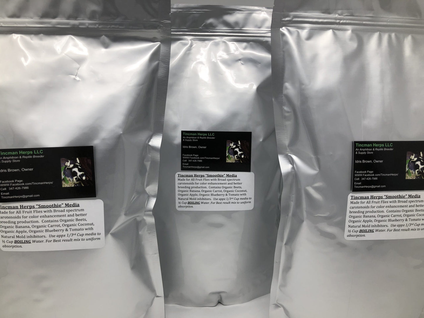 Tincman Herps Handmade Smoothie Media (100 Serving)