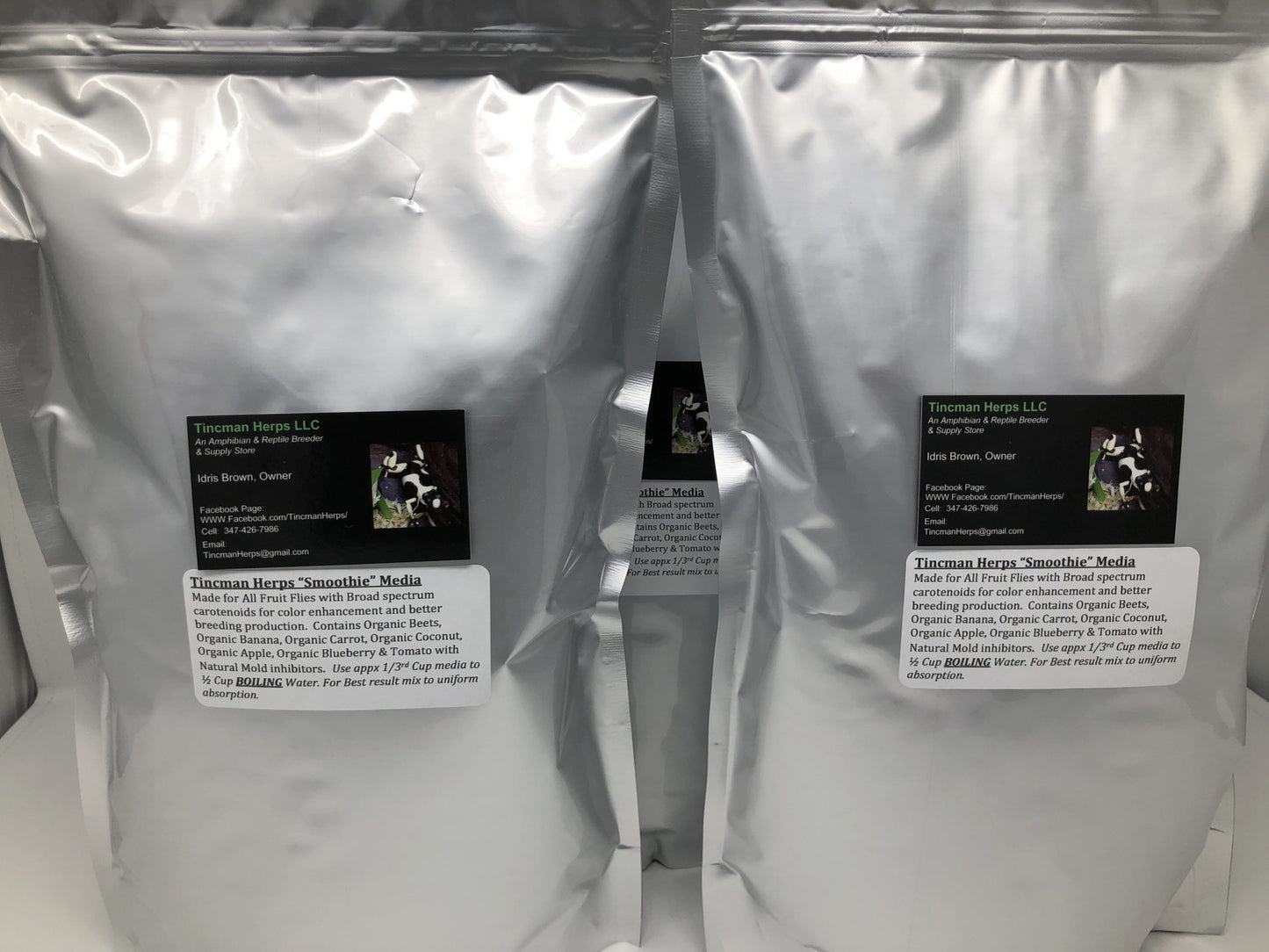 Tincman Herps Handmade Smoothie Media (100 Serving)