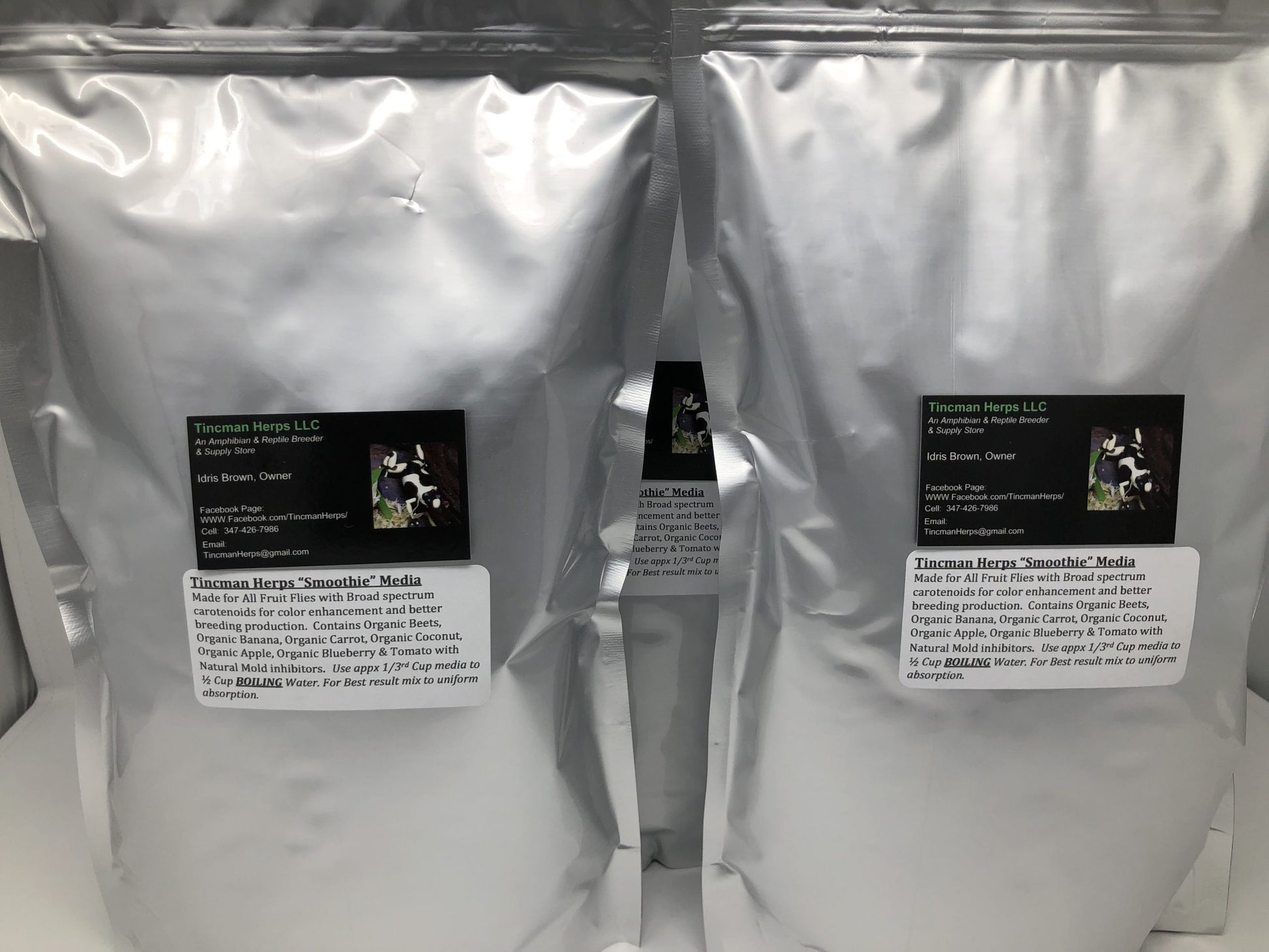 Tincman Herps Handmade Smoothie Media (100 Serving)