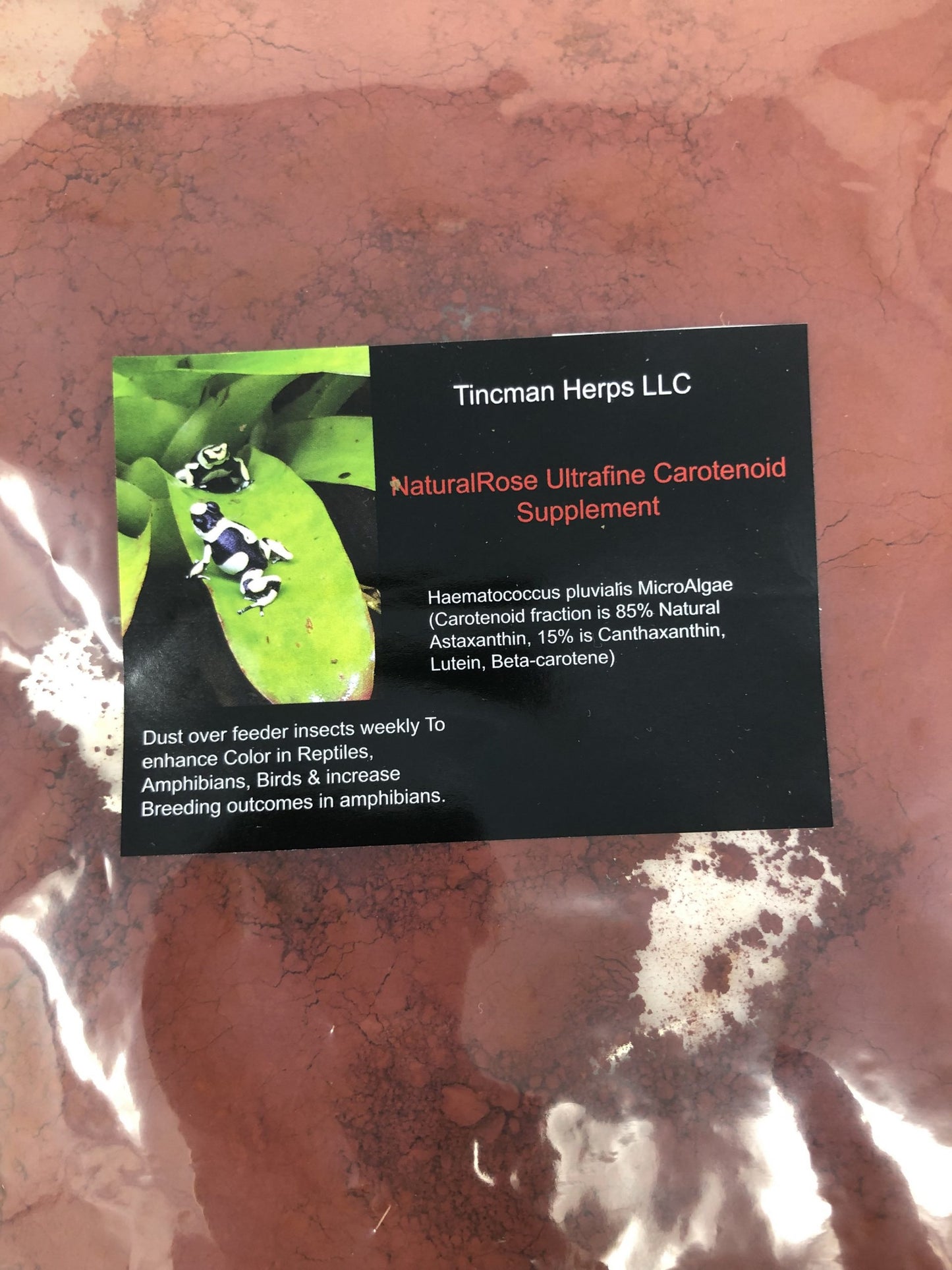 Tincman Herps Ultrafine NaturalRose Carotenoid 2oz