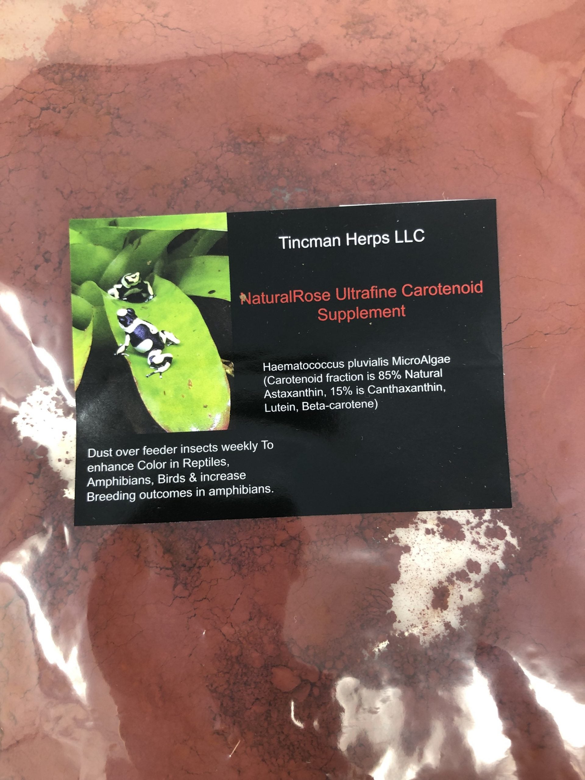 Tincman Herps Ultrafine NaturalRose Carotenoid 2oz