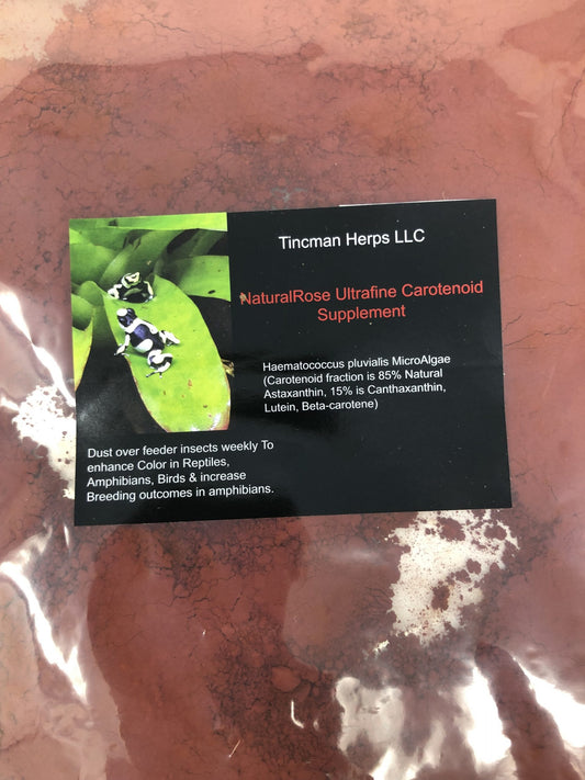 Tincman Herps Ultrafine NaturalRose Carotenoid 2oz