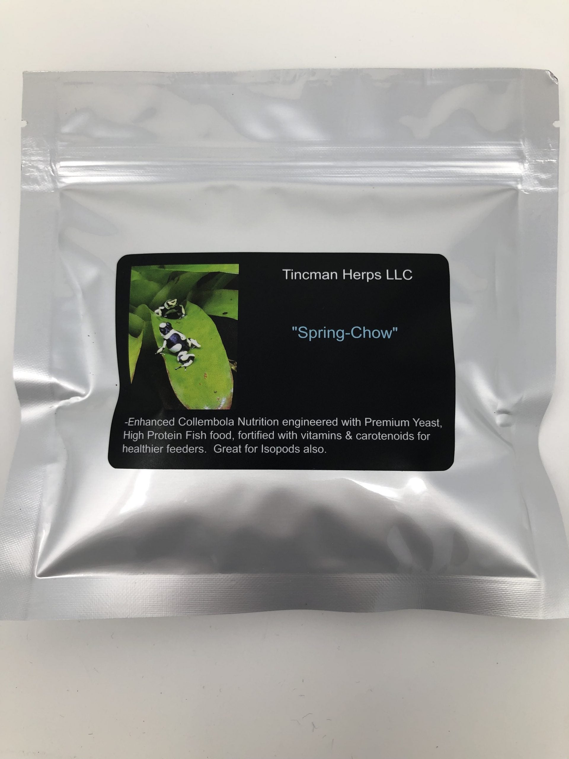 Springchow (Enhanced Collembola & Isopod Nutrition 48oz Lg Bulk Bag)