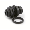 Value 1/4 inch Bulkhead With O-ring