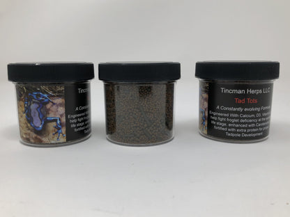 Tincman "Tad Tots" Vitamin & Carotenoid Enhanced Tadpole Feed